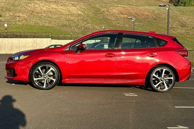 used 2022 Subaru Impreza car, priced at $24,377