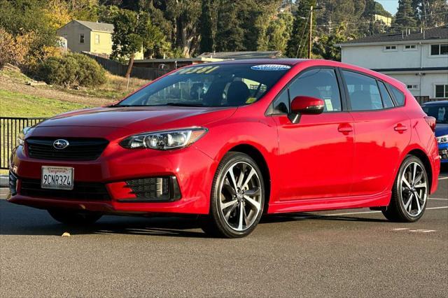 used 2022 Subaru Impreza car, priced at $24,377