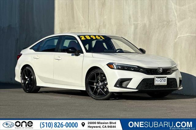 used 2022 Honda Civic Si car, priced at $28,961