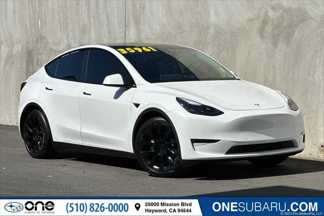 used 2022 Tesla Model Y car, priced at $32,862