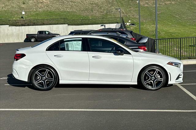 used 2022 Mercedes-Benz A-Class car, priced at $24,262