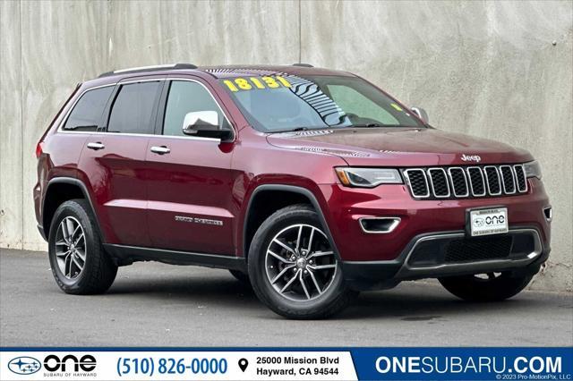 used 2017 Jeep Grand Cherokee car, priced at $18,131