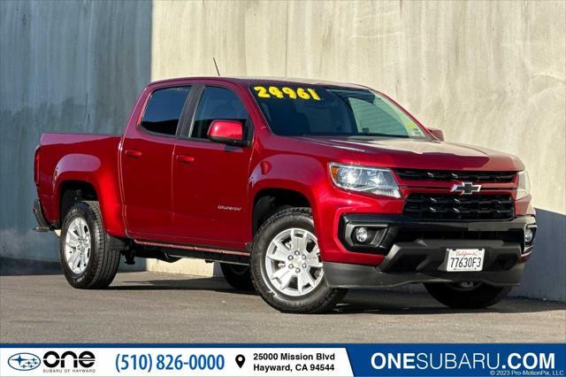 used 2021 Chevrolet Colorado car, priced at $23,561