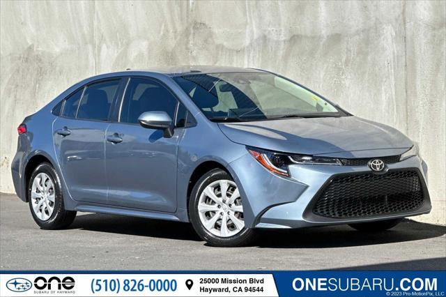 used 2021 Toyota Corolla car, priced at $22,267