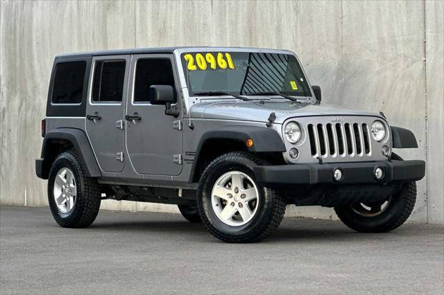 used 2014 Jeep Wrangler Unlimited car, priced at $17,963