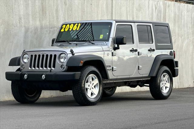 used 2014 Jeep Wrangler Unlimited car, priced at $17,963