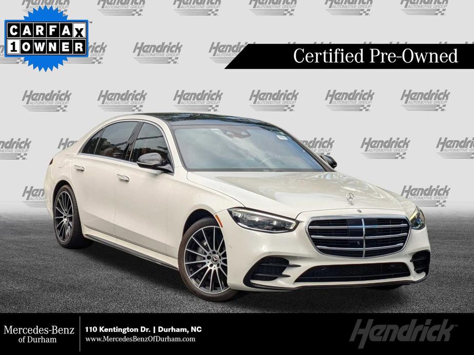 used 2022 Mercedes-Benz S-Class car, priced at $77,640