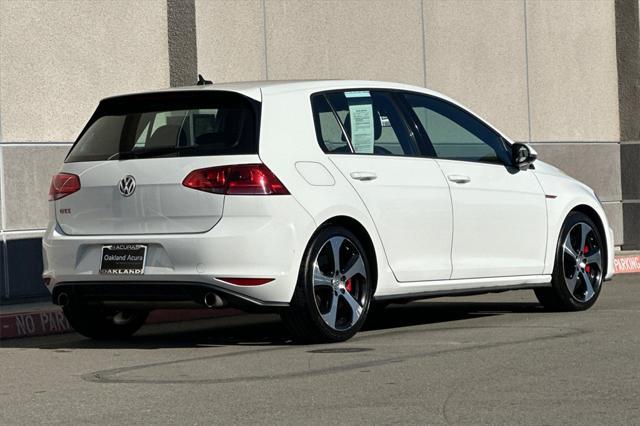 used 2017 Volkswagen Golf GTI car, priced at $16,280