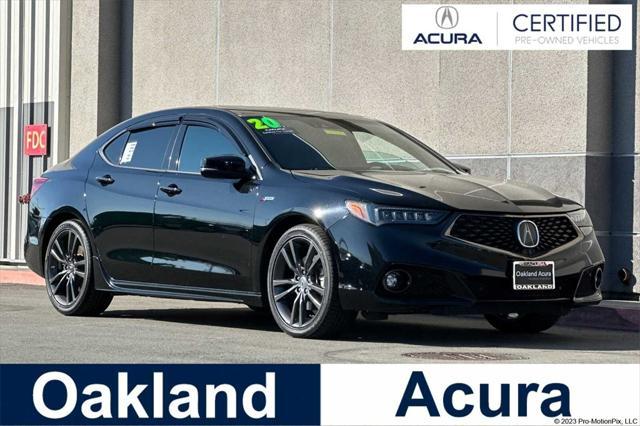 used 2020 Acura TLX car, priced at $26,980