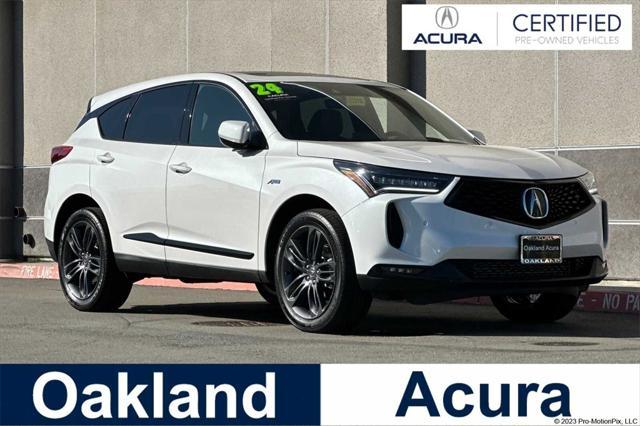 used 2024 Acura RDX car, priced at $44,495