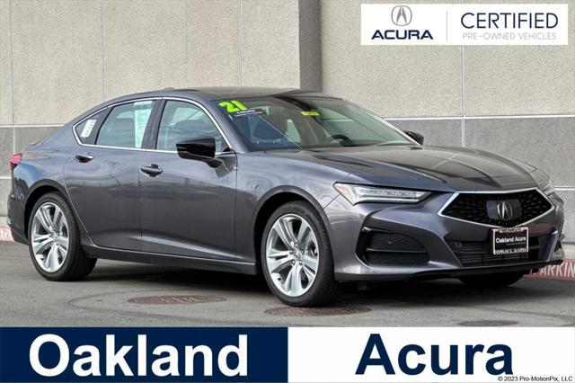 used 2021 Acura TLX car, priced at $28,995