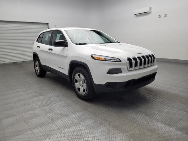 used 2016 Jeep Cherokee car, priced at $15,395