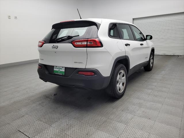 used 2016 Jeep Cherokee car, priced at $15,395