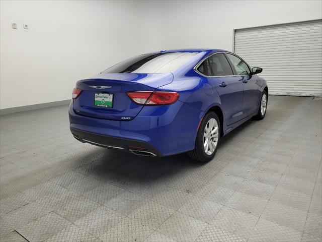used 2016 Chrysler 200 car, priced at $14,795