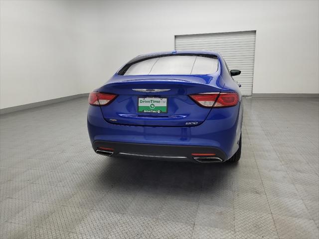 used 2016 Chrysler 200 car, priced at $14,795