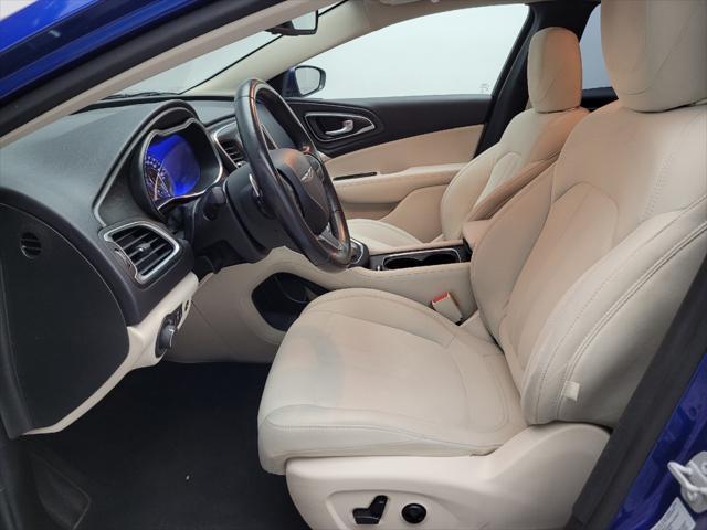 used 2016 Chrysler 200 car, priced at $14,795