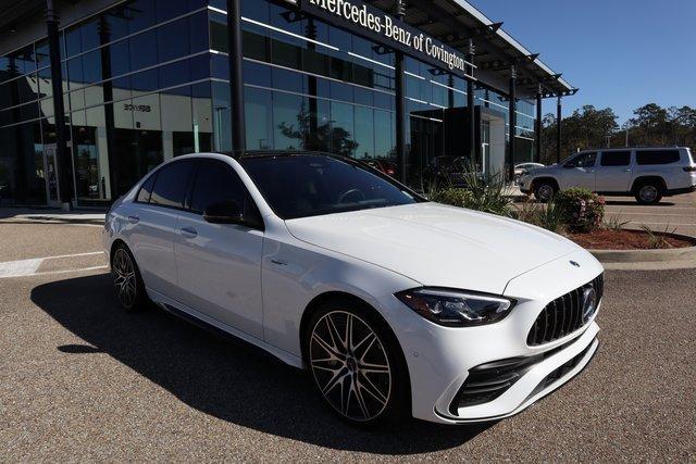 used 2023 Mercedes-Benz AMG C 43 car, priced at $54,190