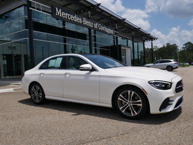 used 2021 Mercedes-Benz E-Class car, priced at $42,090