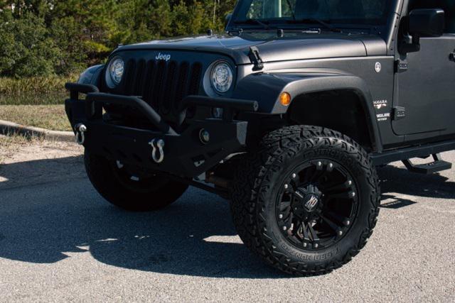 used 2017 Jeep Wrangler Unlimited car, priced at $21,605