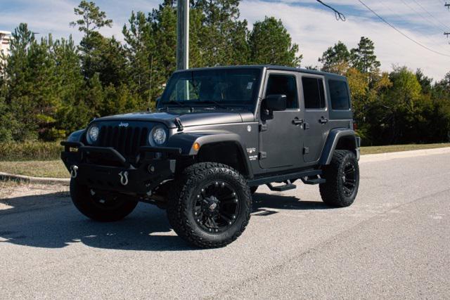 used 2017 Jeep Wrangler Unlimited car, priced at $21,605