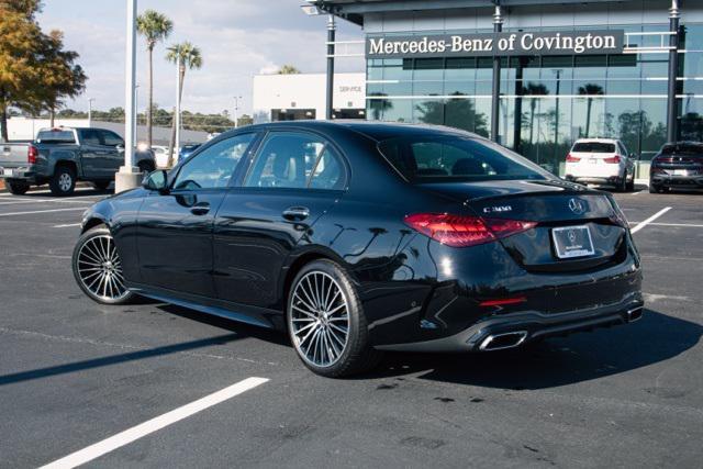 used 2024 Mercedes-Benz C-Class car, priced at $40,480