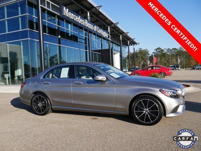 used 2021 Mercedes-Benz C-Class car, priced at $22,579
