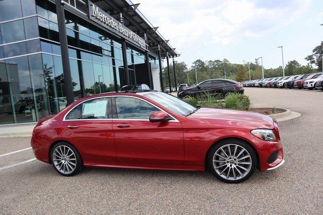 used 2018 Mercedes-Benz C-Class car, priced at $26,000