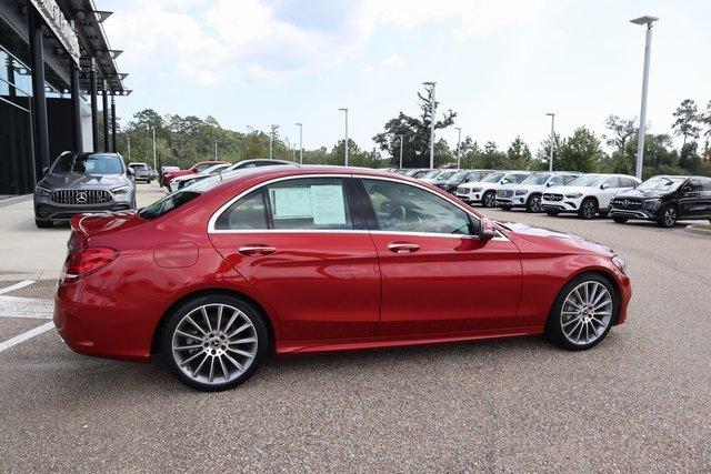 used 2018 Mercedes-Benz C-Class car, priced at $26,000