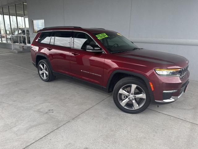 used 2021 Jeep Grand Cherokee L car, priced at $29,491