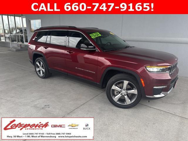 used 2021 Jeep Grand Cherokee L car, priced at $29,491