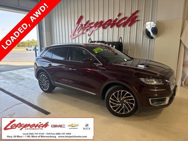 used 2020 Lincoln Nautilus car, priced at $21,591