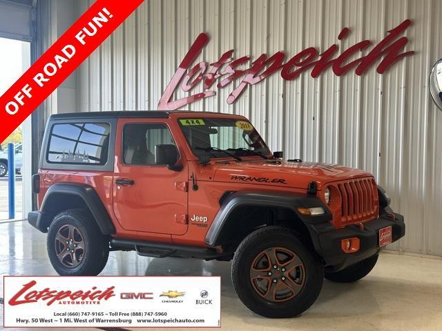 used 2018 Jeep Wrangler car, priced at $23,991
