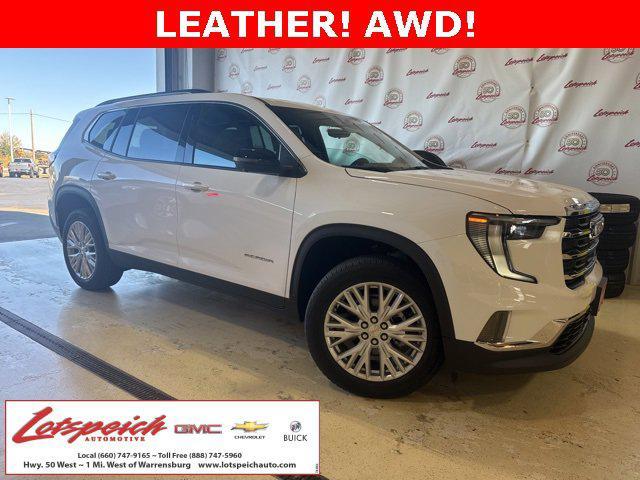 new 2026 GMC Acadia car, priced at $47,896