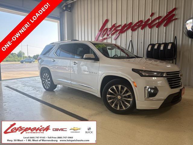 used 2022 Chevrolet Traverse car, priced at $36,200