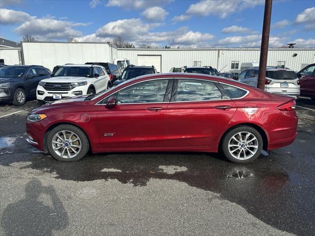 used 2017 Ford Fusion Energi car, priced at $16,988