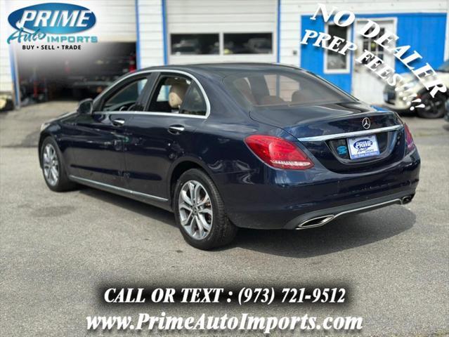 used 2017 Mercedes-Benz C-Class car, priced at $13,990