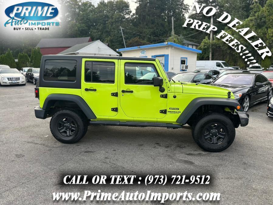used 2016 Jeep Wrangler Unlimited car, priced at $15,490