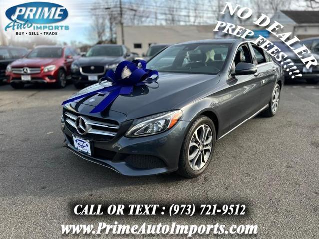 used 2016 Mercedes-Benz C-Class car, priced at $11,990