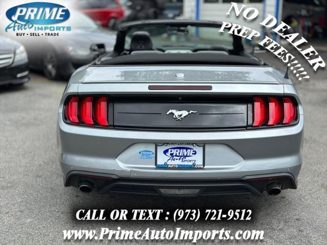 used 2020 Ford Mustang car, priced at $19,490