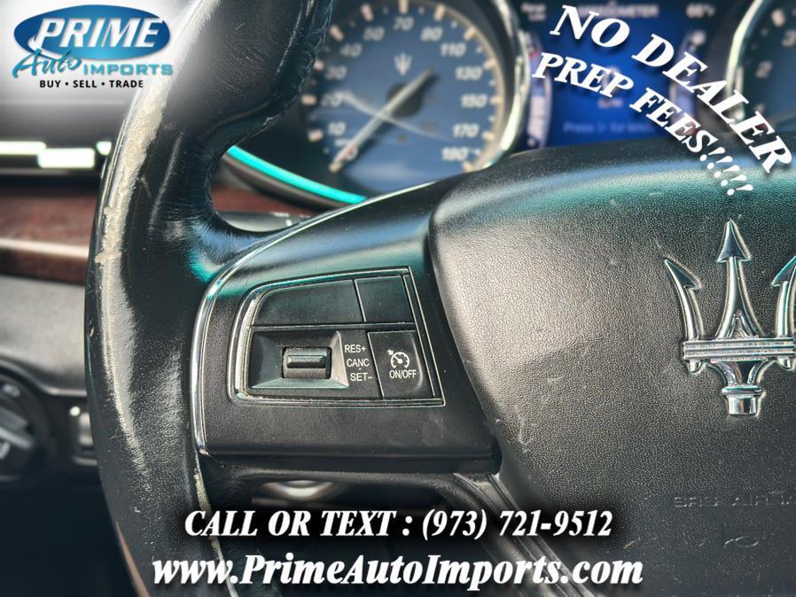 used 2014 Maserati Quattroporte car, priced at $13,990
