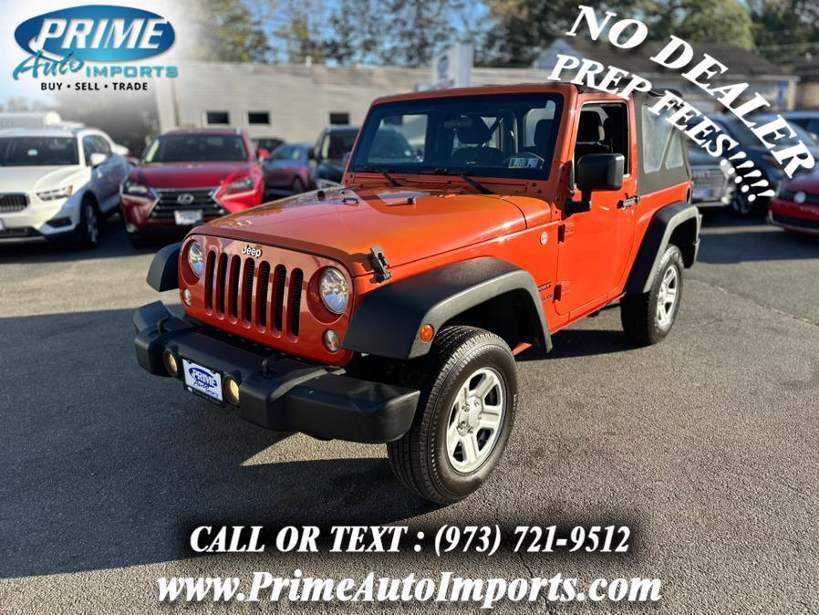 used 2015 Jeep Wrangler car, priced at $13,490