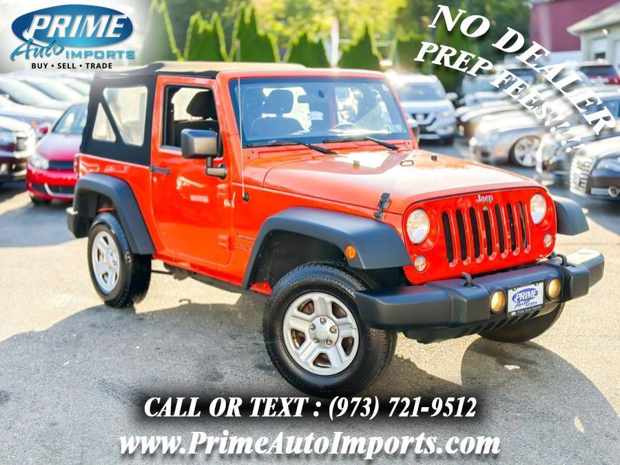 used 2015 Jeep Wrangler car, priced at $13,490