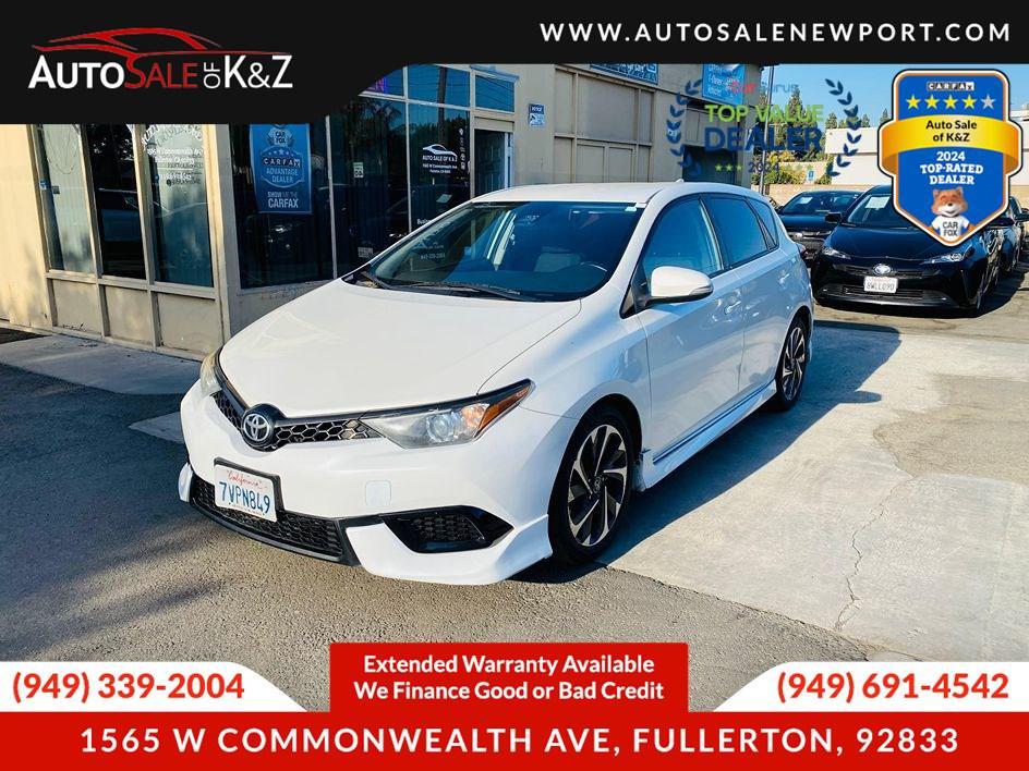 used 2017 Toyota Corolla iM car, priced at $10,999