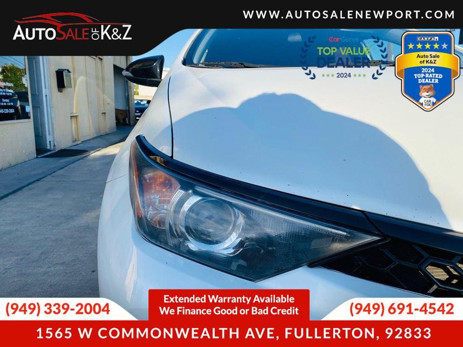 used 2017 Toyota Corolla iM car, priced at $10,999