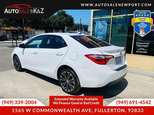 used 2016 Toyota Corolla car, priced at $10,499