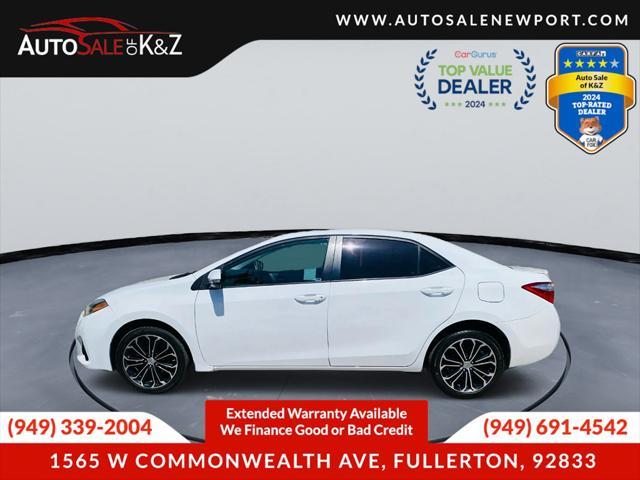used 2016 Toyota Corolla car, priced at $10,499