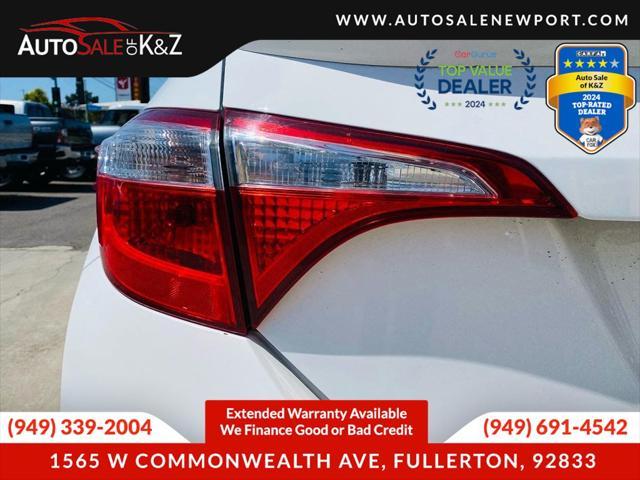 used 2016 Toyota Corolla car, priced at $10,499