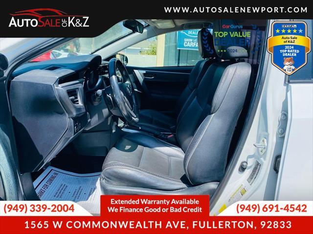 used 2016 Toyota Corolla car, priced at $10,499
