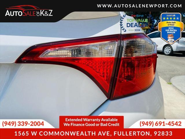 used 2016 Toyota Corolla car, priced at $10,499