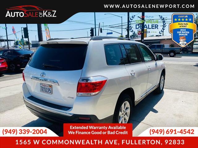 used 2012 Toyota Highlander car, priced at $10,699